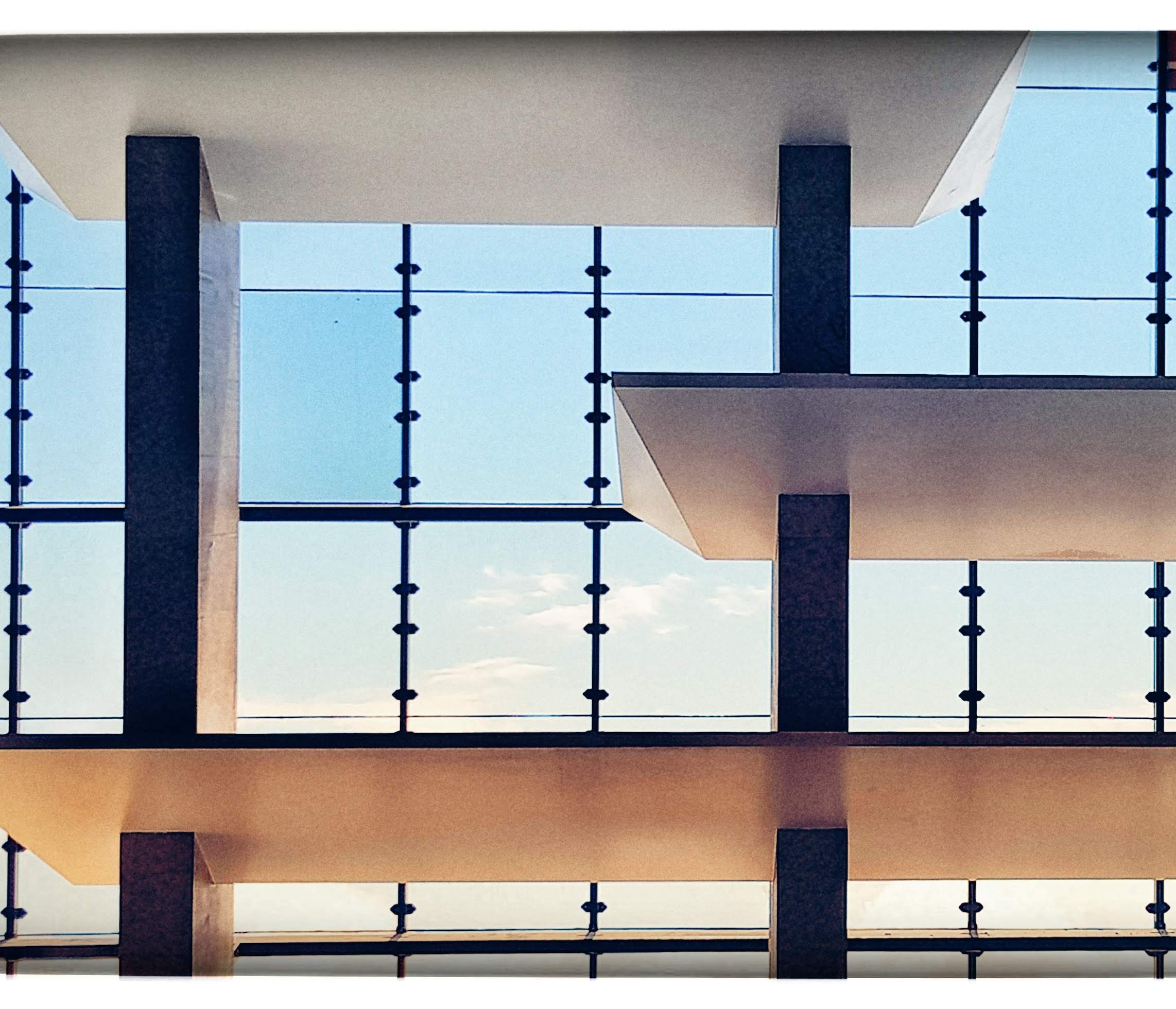 Architectural detail, cantilevered structure
